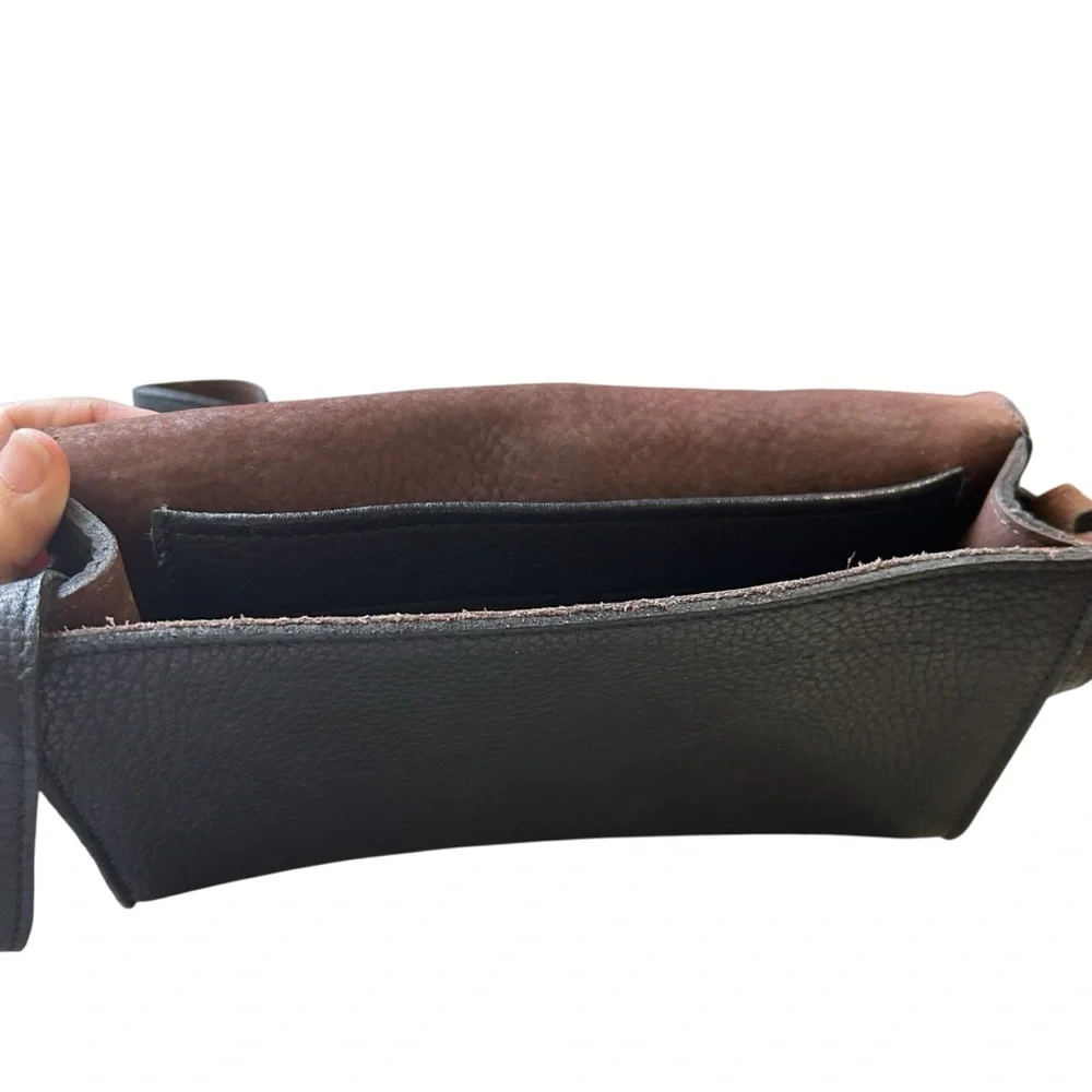 Johnny‎ Farah JEREZ SMALL LEATHER BAG MSRP $700 - Picture 7 of 11